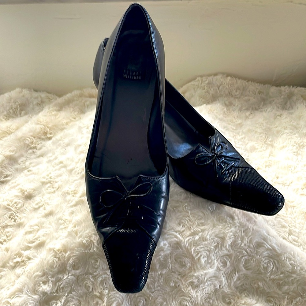 Stewart Weitzman black shoes